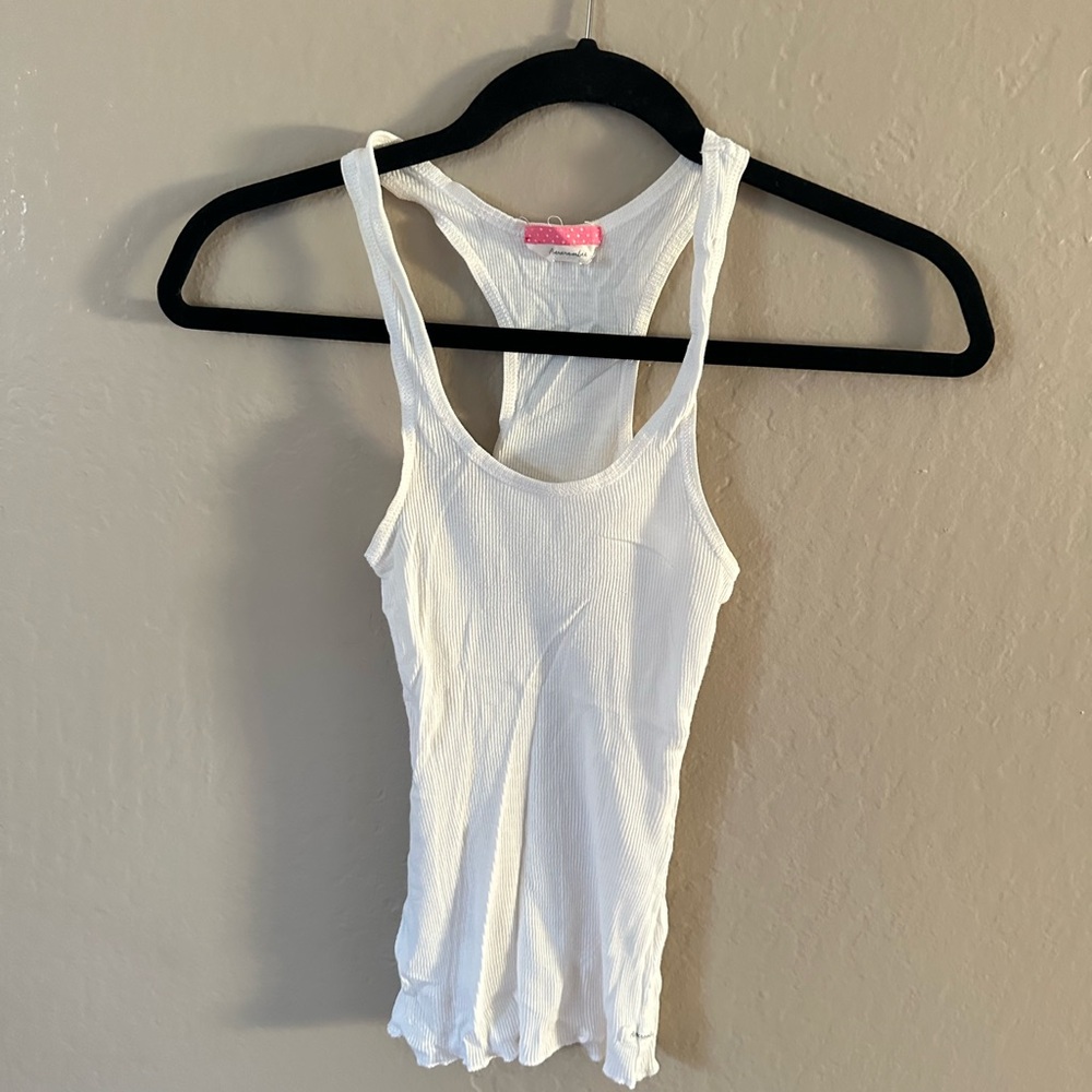 Vintage Y2K Abercrombie & Fitch Ribbed Tank Top *100% Cotton*